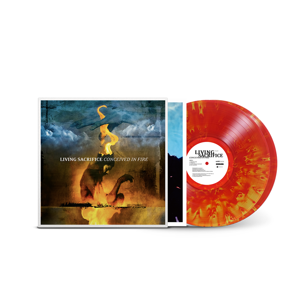 Conceived in Fire Vinyl + Signed Poster Bundle