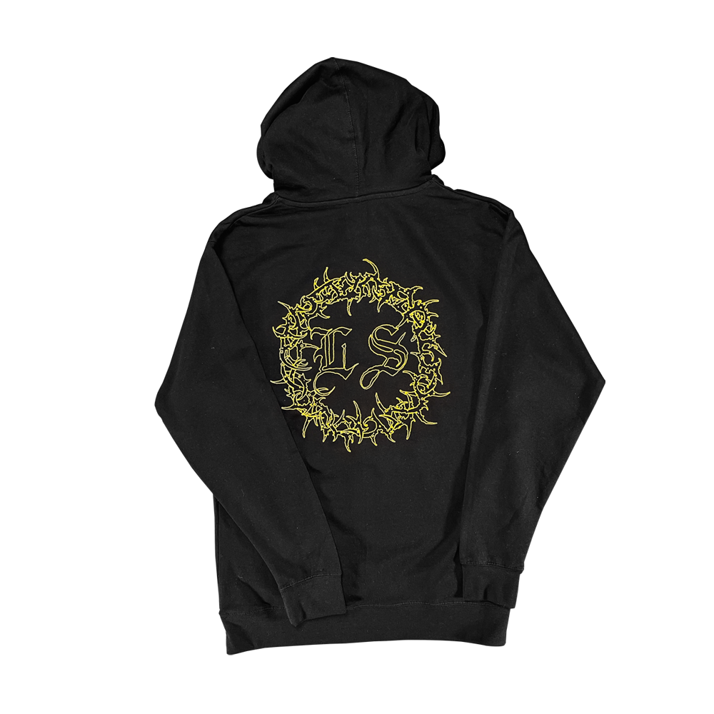 Thorns Pullover Hoodie - Gold Print