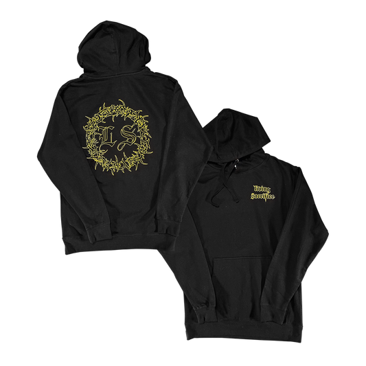 Thorns Pullover Hoodie - Gold Print